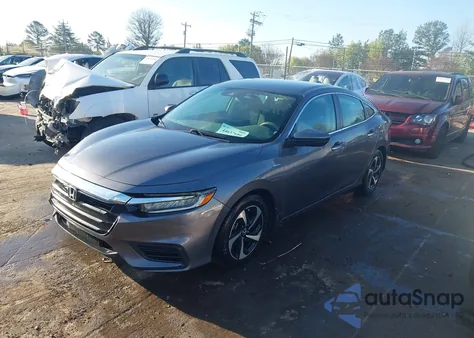 2021 Honda Insight Ex из США, поврежденный, VIN 19XZE4F50ME009927